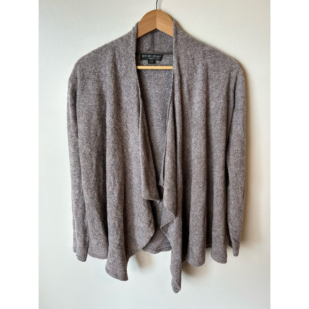BAREFOOT DREAMS Bamboo Calypso‎ Wrap Cardigan #436 Size S/M